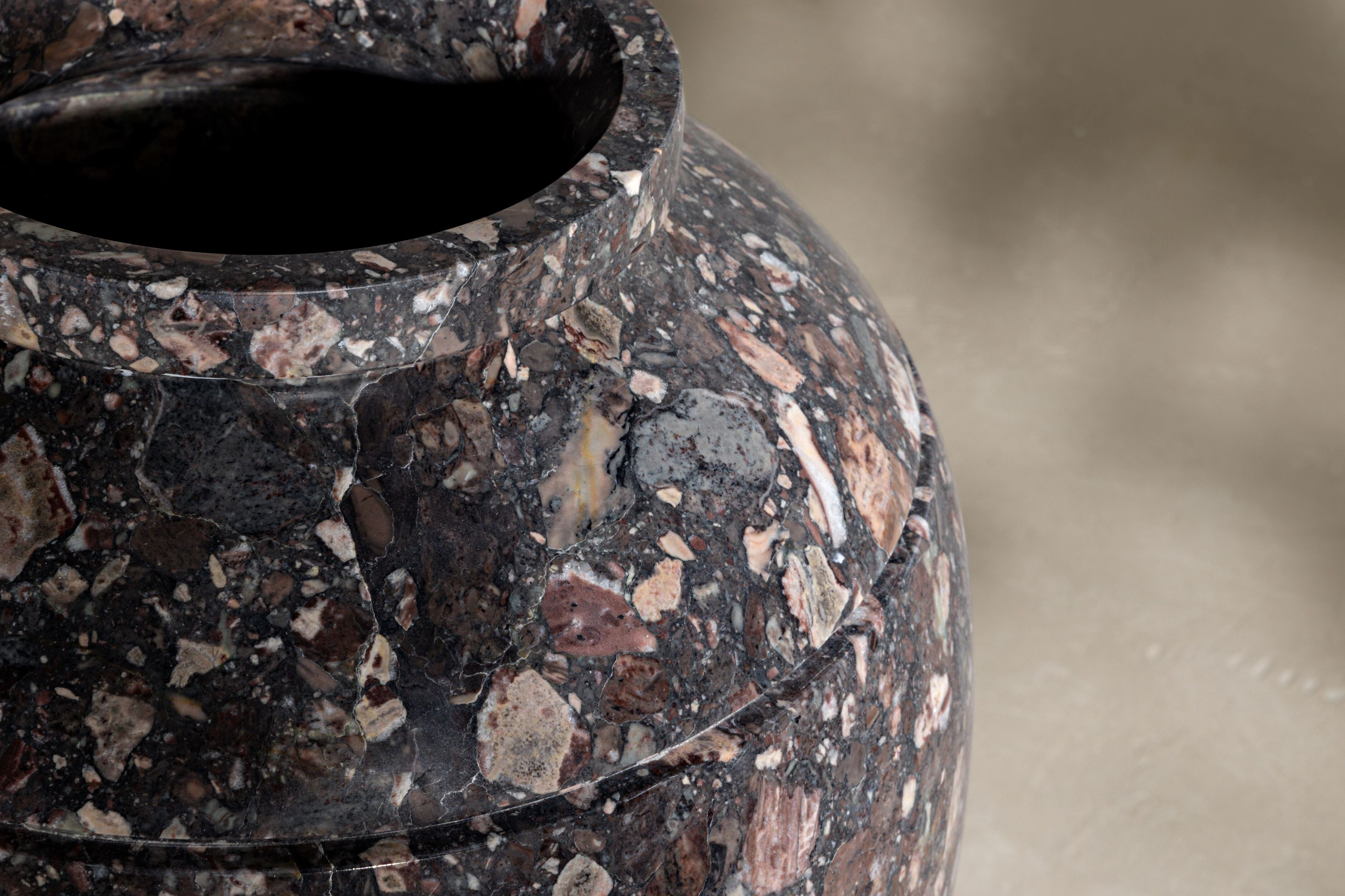 Круглая мраморная ВАЗа Kreoo PRECIOUS ARCH-00113611 - Вид №5