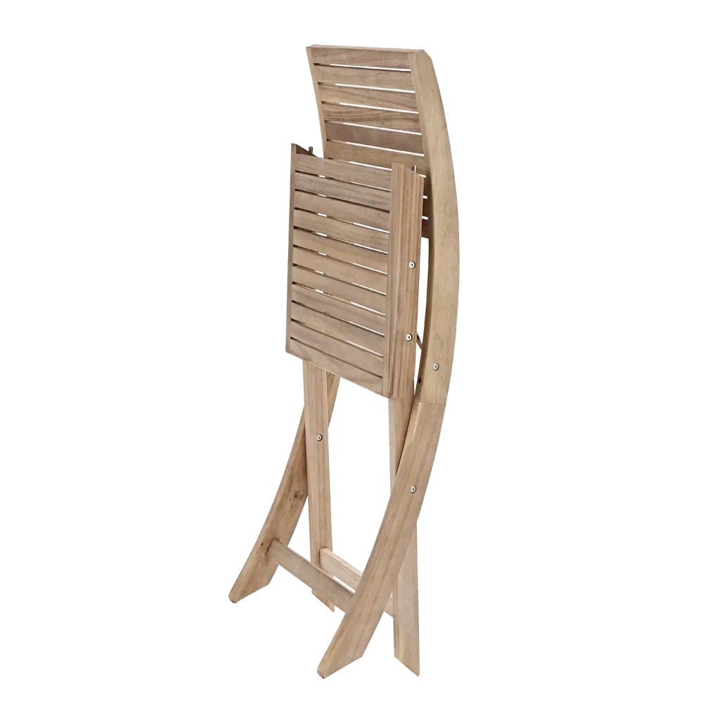 Стул садовый Naterial Solaris Origami складной 42x42x91 см акация светло-коричневый 82232554 STLM-2195238 Товар без серии - Вид №5