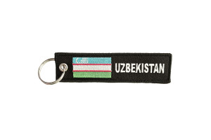 17856835 Брелок Узбекистан, ткань, вышивка BMV 304 МАШИНОКОМ