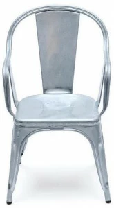 Tolix Металлический стул с подлокотниками