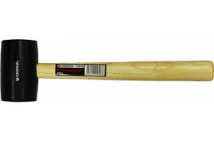 19847026 Резиновая киянка с деревянной ручкой 48180 F-180380 Forsage