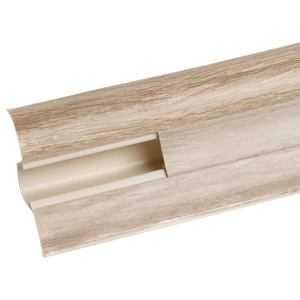 Плинтус Pro Дом ПВХ дуб авиньон 2200x23x55 мм 89454763 STLM-2020688 Santreyd 