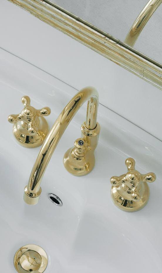 Смеситель для раковины с 3 отверстиями в классическом стиле Zazzeri 800 ARCH-00008539