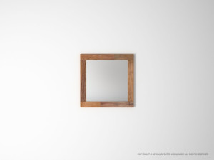 495_949 Зеркало квадратное подвесное 90 Karpenter ORGANIK