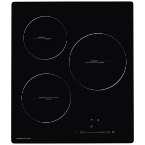 Стеклокерамическая варочная панель Zigmund & Shtain CI 35.4 B 45 см 3 конфорки цвет черный