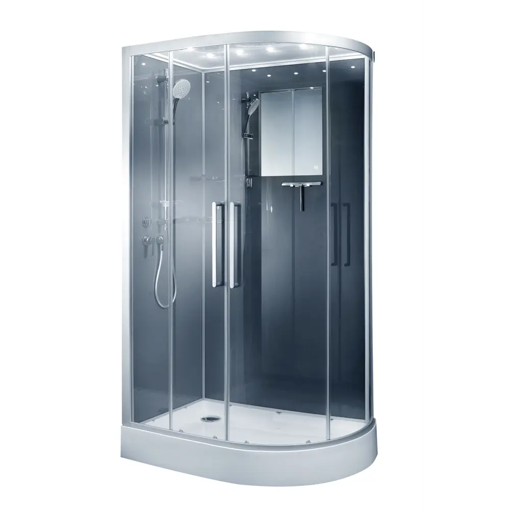 Душевая кабина Titan левая низкий поддон 120x80 см SENSEA Без серии STLM-2096819