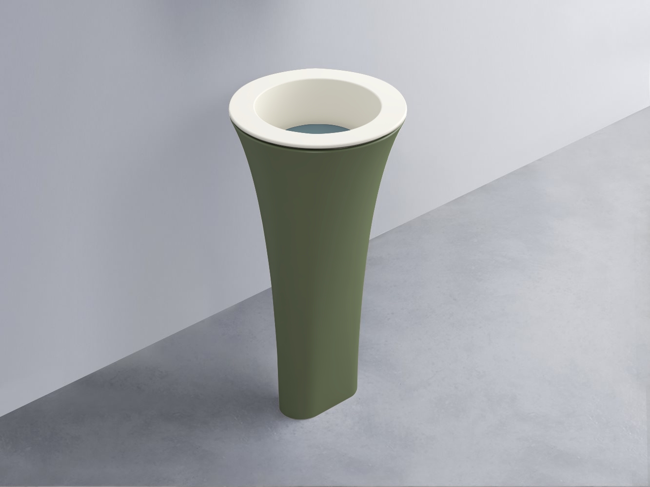 AMLA45-TL+AMPILT-PL+AMCOLT-AG Раковина Amedeo Tondo отдельностоящая cielo Enjoy + Amedeo Ceramica Cielo