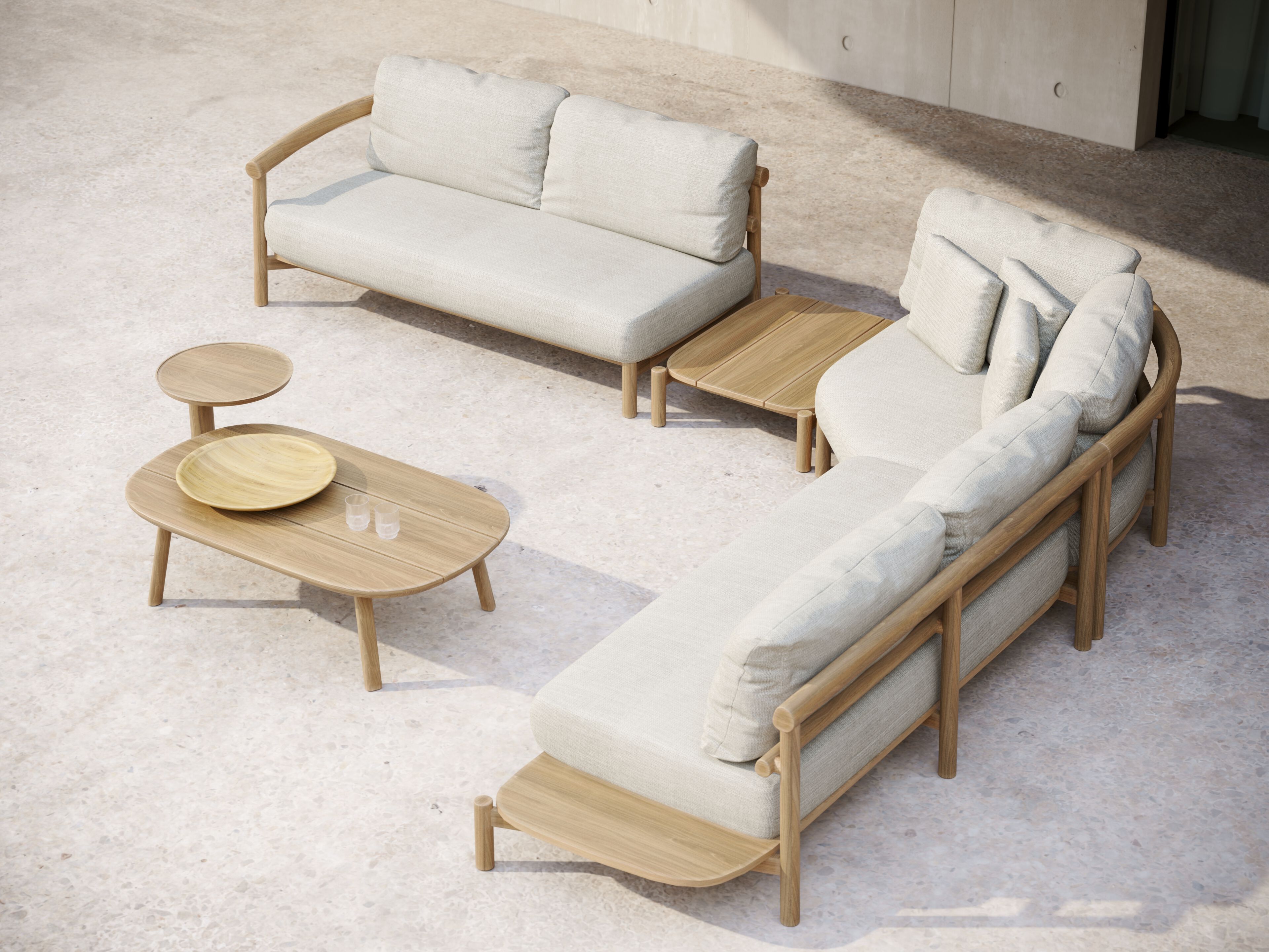 ТИК овальный садовый журнальный столик SNOC Lyora ARCH-00082144 - Вид №4