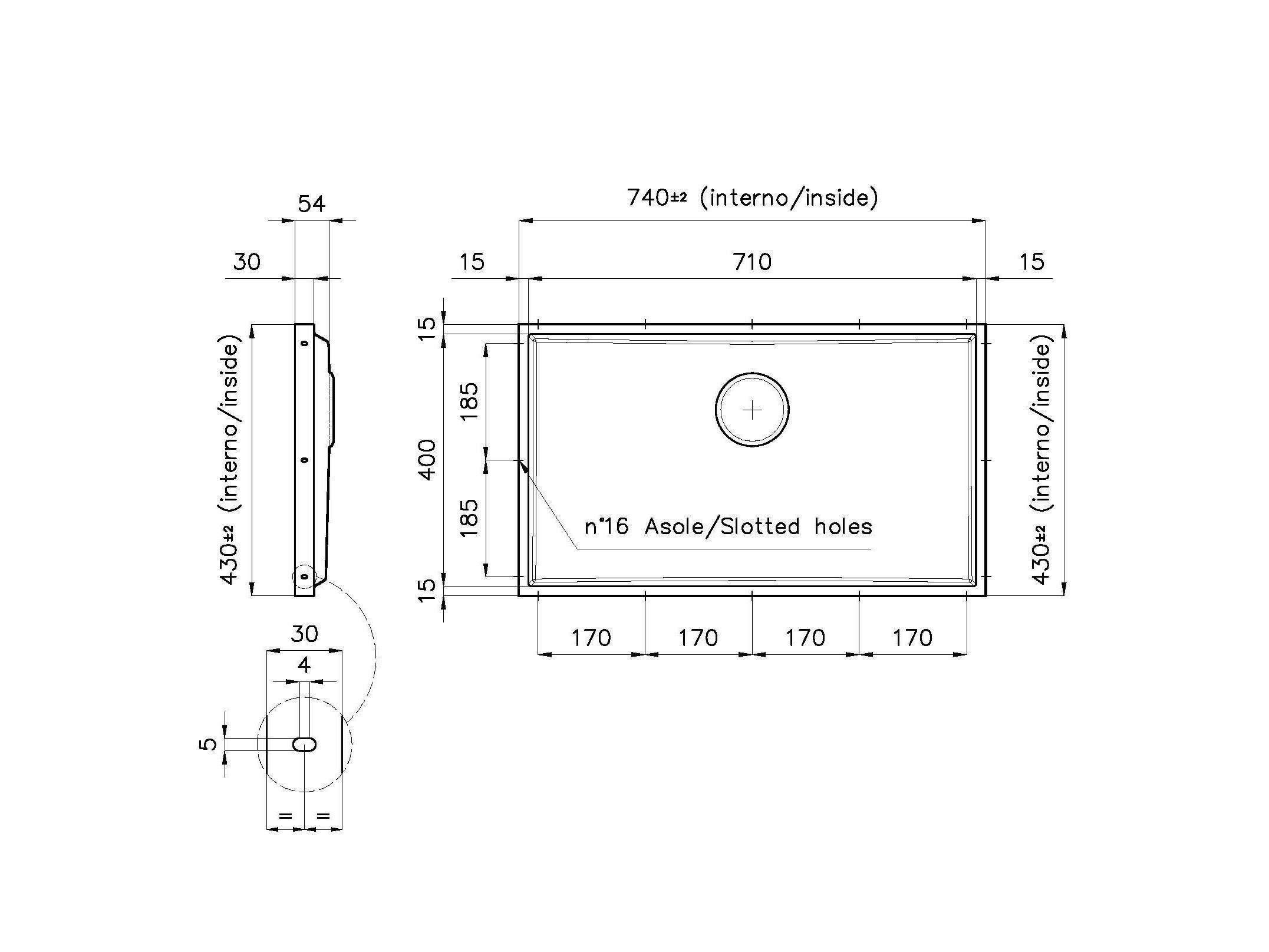 Раковина из нержавеющей стали Foster Phantom ARCH-00114037 - Вид №5