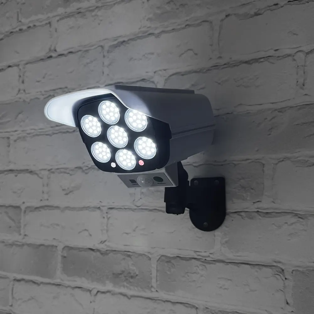 Светильник светодиодный уличный Duwi Solar LED на солнечных батареях с ДУ 16Вт 6500К 680Лм IP65 датчик движения белый 83972966 STLM-2046925  - Вид №4