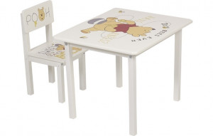 vpk-0003050-41 Комплект детской мебели Polini Kids Disney baby 105 S, Медвежонок Винни, белый ВПК (Тополь)