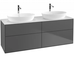 Villeroy&Boch Тумба под раковину Прямоугольная версия G84100GK Finion Anthracite Matt Lacquer