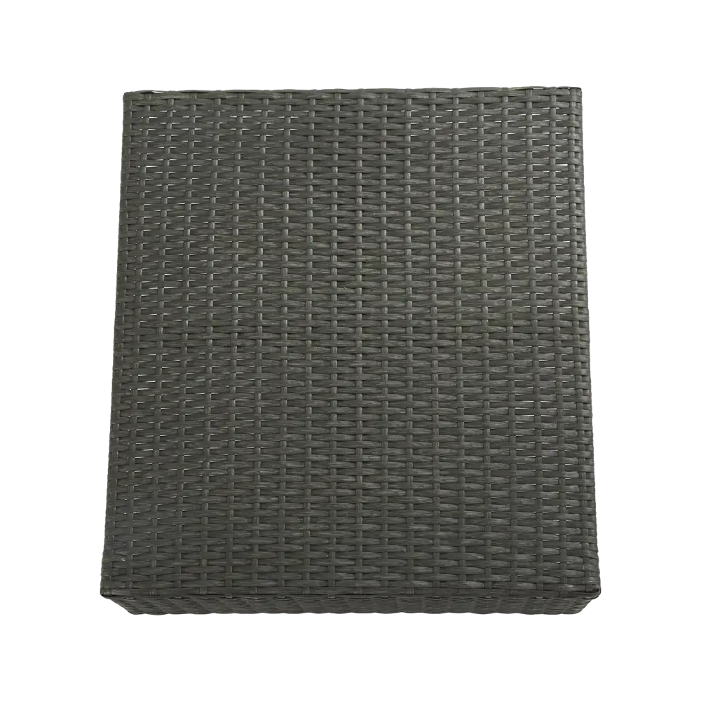 Секция прямая Naterial Noa Fix 68x62x68 см, искусственный ротанг, серый/чёрный STLM-2174205 - Вид №6