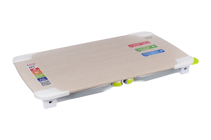 NT1 laptop table wood/white(520x292 mm, mdf, al) STM Santreyd  - Вид №5
