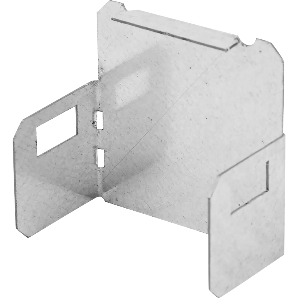 Заглушка для лотка торцевая TDM Electric 50x50 мм цвет серый STLM-2132387