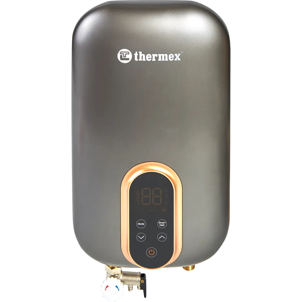 Проточный водонагреватель электрический Thermex Chief 8500 2110268.5 кВт серый STLM-2142453 - Вид №1