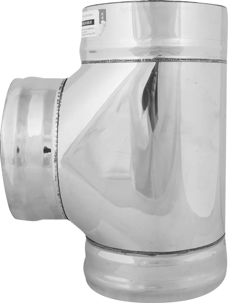 Тройник дымоходный КОРАКС 90° сэндвич для чистки и поворота 81952731