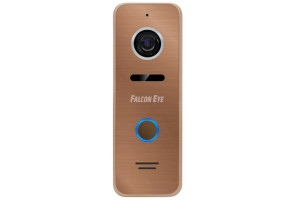 15733704 Антивандальная накладная видеопанель с ИК подсветкой FE-ipanel 3 bronze Falcon Eye