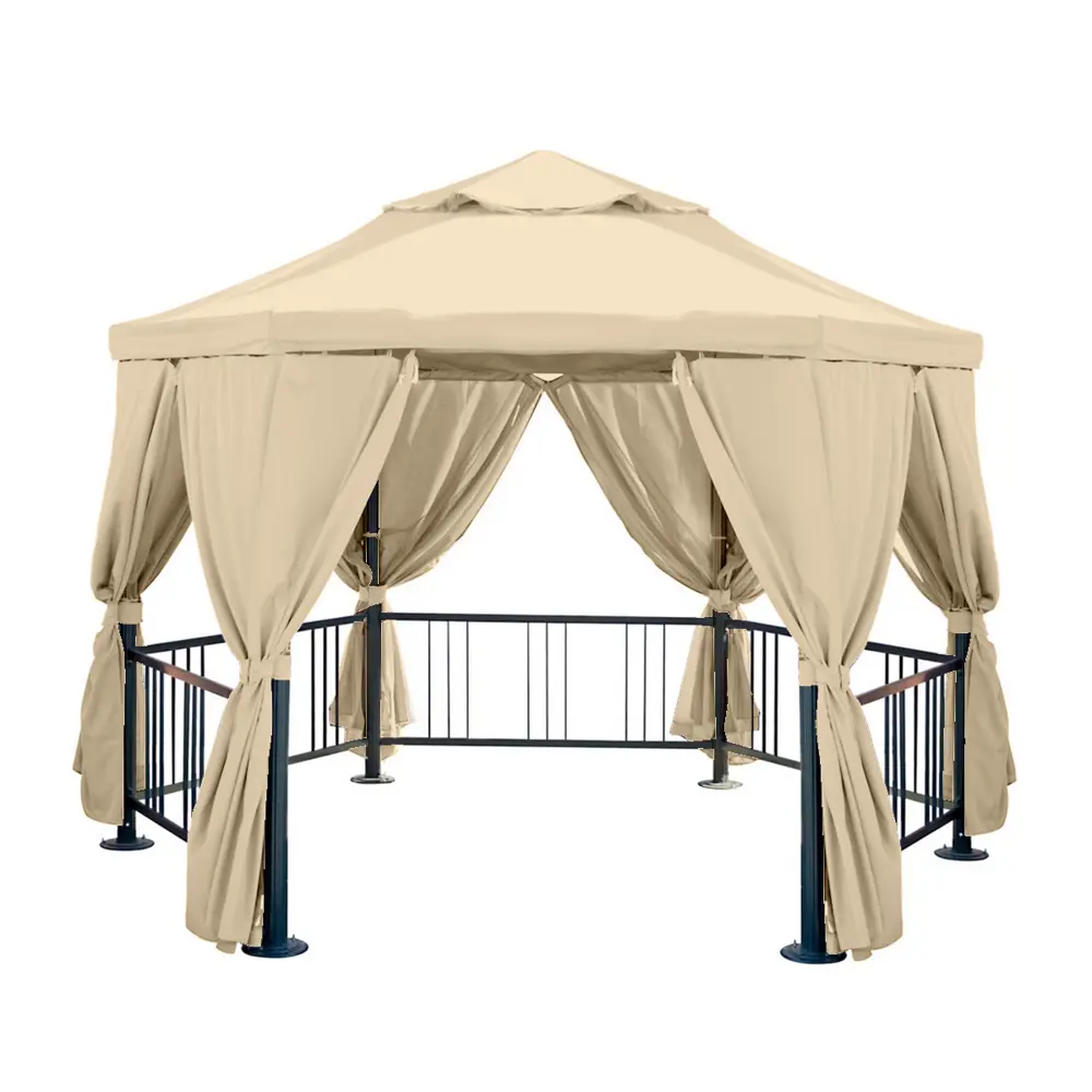 Тент садовый Green Glade 3х3хх2.75 м сталь/полиэстер бежевый Santreyd STLM-2034478