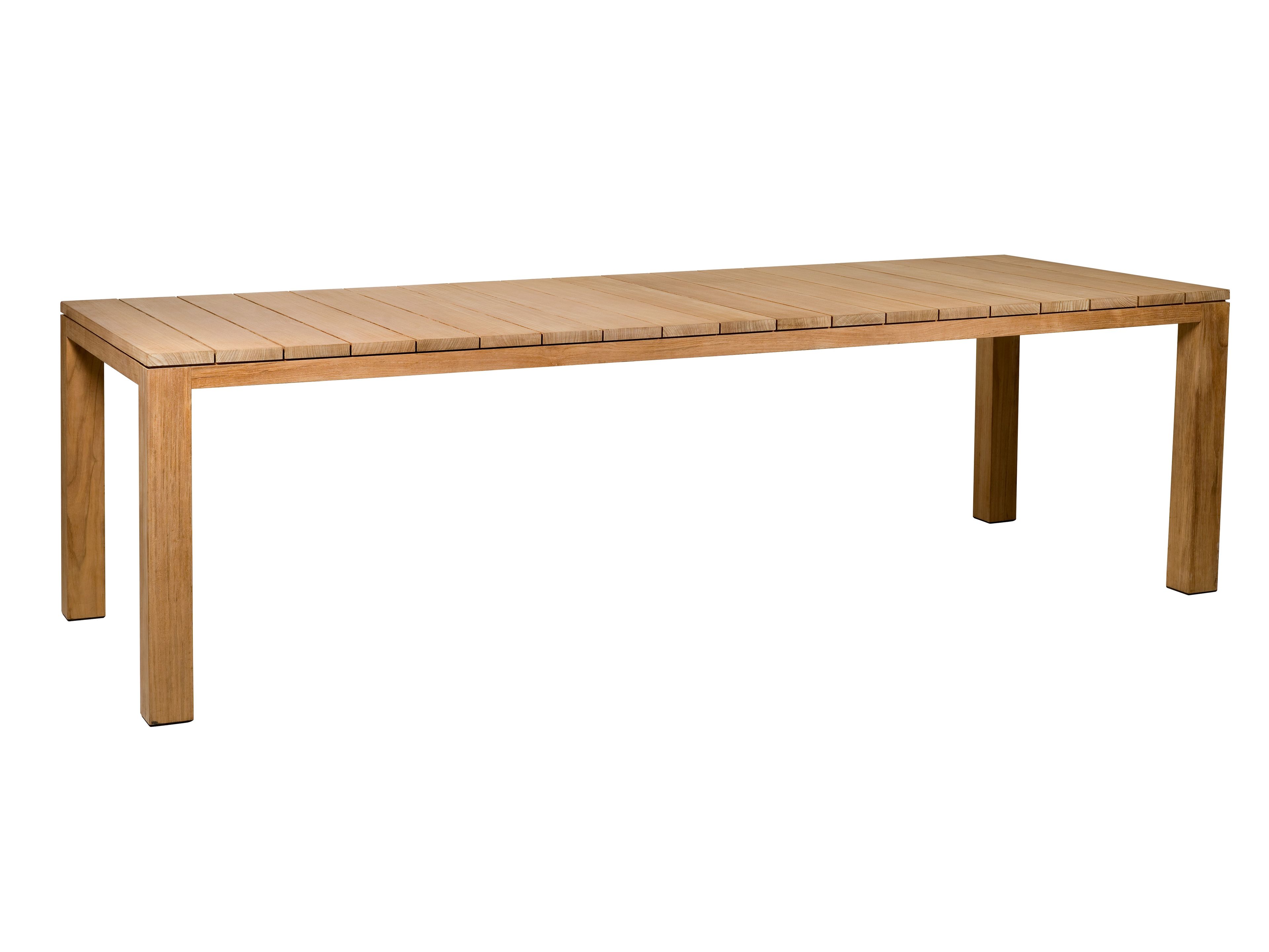 Прямоугольный обеденный стол из тикового дерева TRIBÙ Kos ARCH-00043386