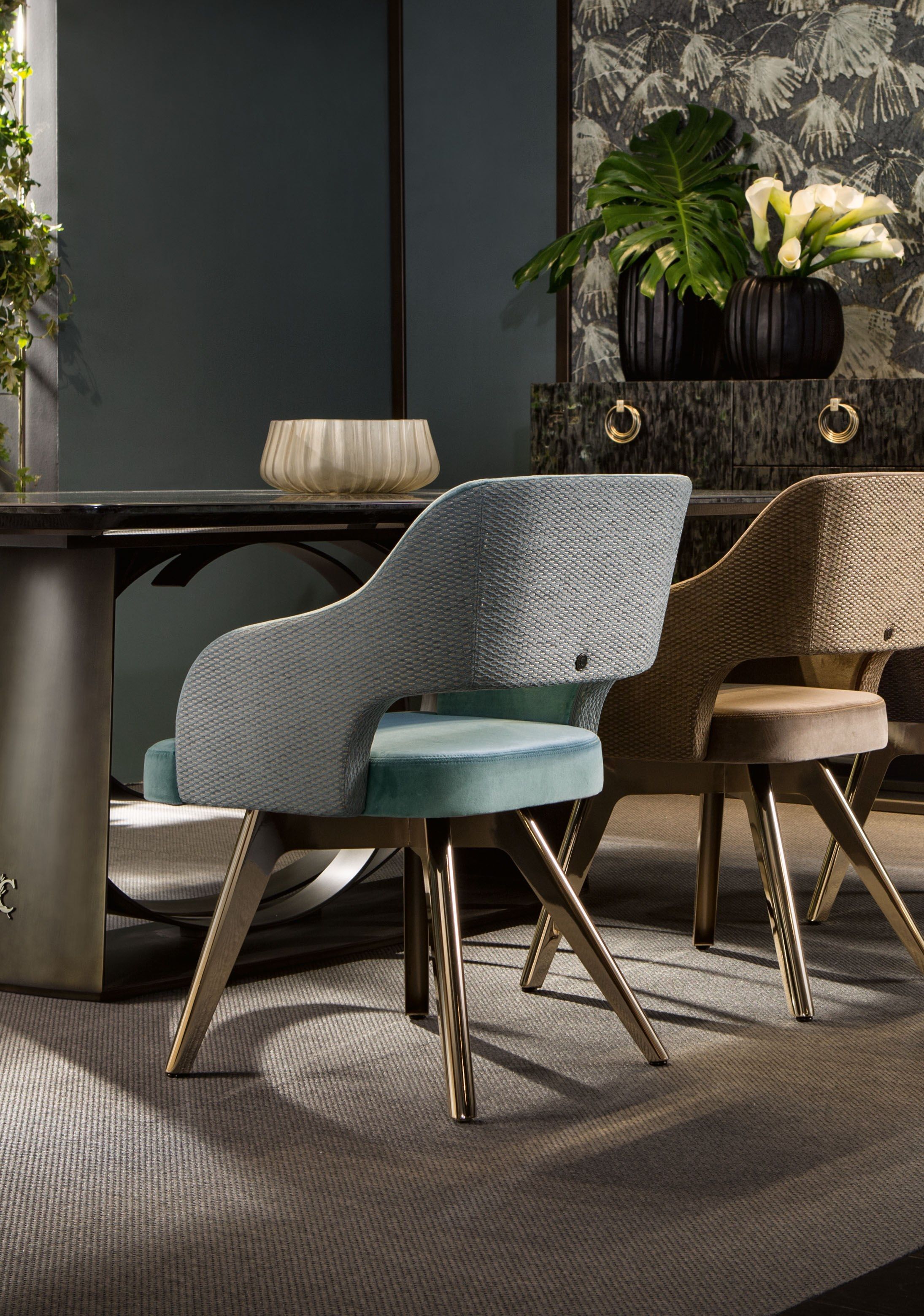 Кожаный стул с подлокотниками Cantori ADRIA ARCH-00056363 - Вид №2