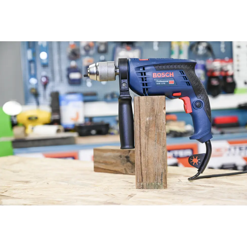 Дрель ударная сетевая Bosch Professional GSB 13 RE, 600 Вт STLM-2193250 - Вид №15