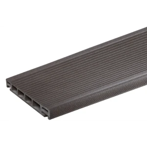 Террасная доска ДПК ITP цвет Венге 3000x162x26 мм вельвет 0.486 м²