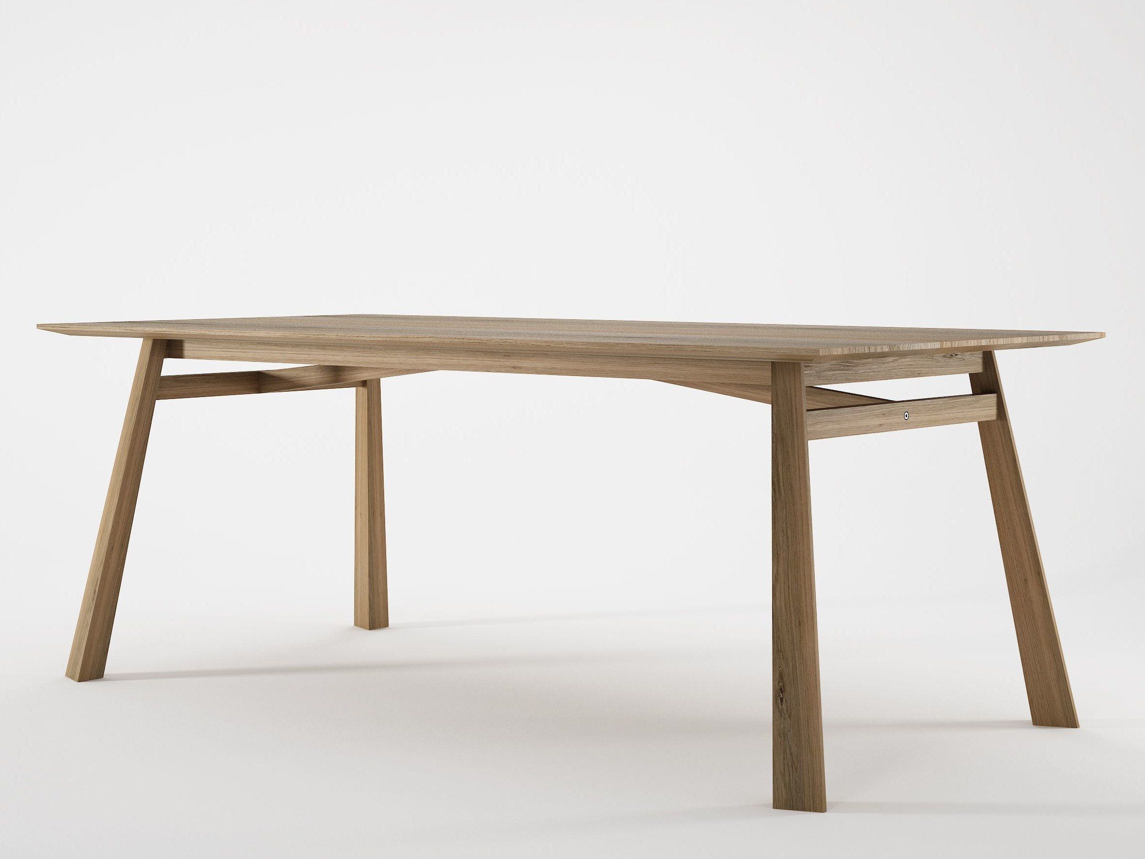 Деревянный прямоугольный обеденный стол KARPENTER Carpenter ARCH-00090644 - Вид №6