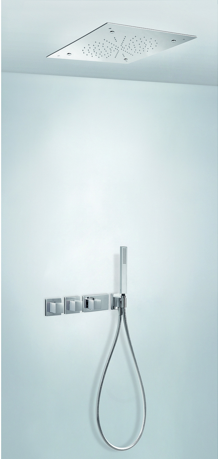 КОМПЛЕКТ БЛОЧНОЙ СИСТЕМЫ de grifo termostático empotrado de 3 vías Block System para ducha-20725312 TRES