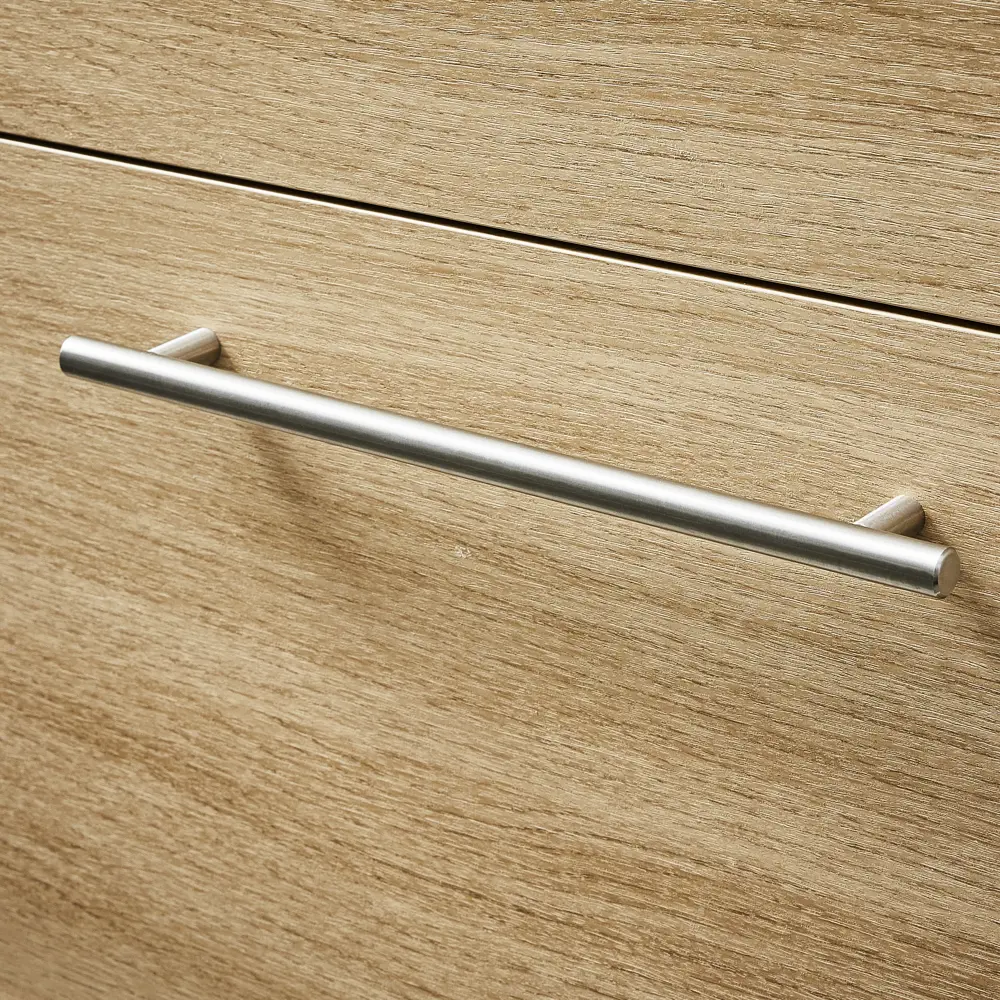 Ручка-рейлинг мебельная Sara 224 мм цвет никель INSPIRE STLM-2143472 - Вид №6