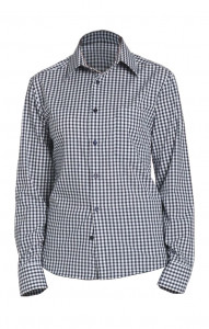 67785 Рубашка в клетку mini check blue-white (мелкая клетка сине-белая) HIPSTER  Толстовки, рубашки, футболки, тенниски  размер 40 (80)