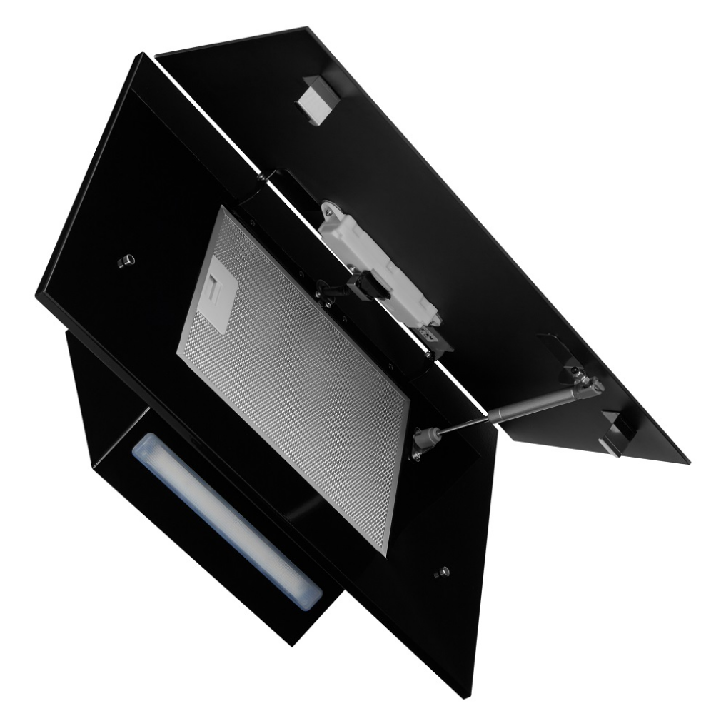 9104416 Вытяжка наклонная Akpo WK-11 Aura 60 черный/черный STDN-0015899 - Вид №4