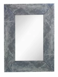 Зеркало прямоугольное настенное серое Gratia PUSHA ДИЗАЙНЕРСКИЕ 062597 Серый