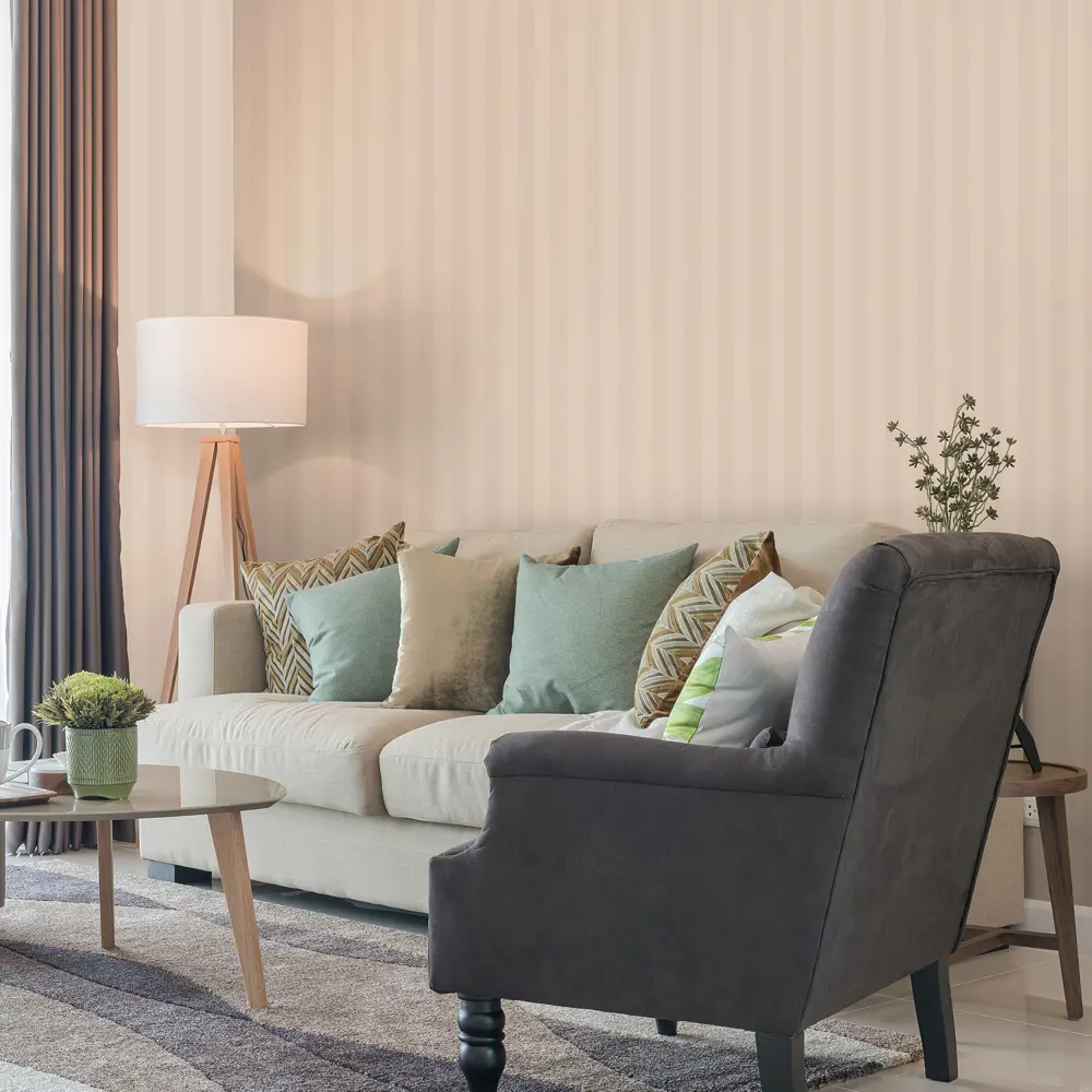 Обои флизелиновые Inspire Candice бежевые 1.06 м Moka Candice Moka STLM-2040044 - Вид №3