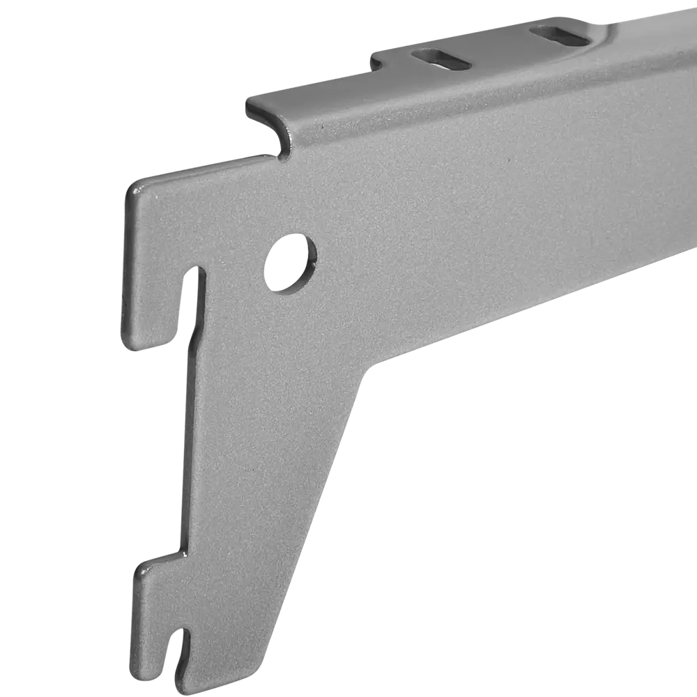Кронштейн однорядный KONSENSA 30x1.85x7.67 см нагрузка до 50 кг цвет серый 2 шт STLM-2060133 - Вид №2