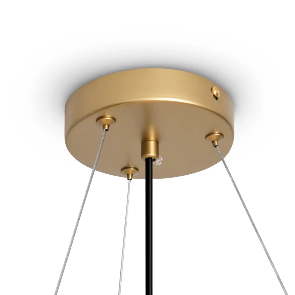 Подвесной светильник FREYA Säffle золотой с 6 лампами для элегантного освещения 89435064 STLM-1579522 - Вид №3