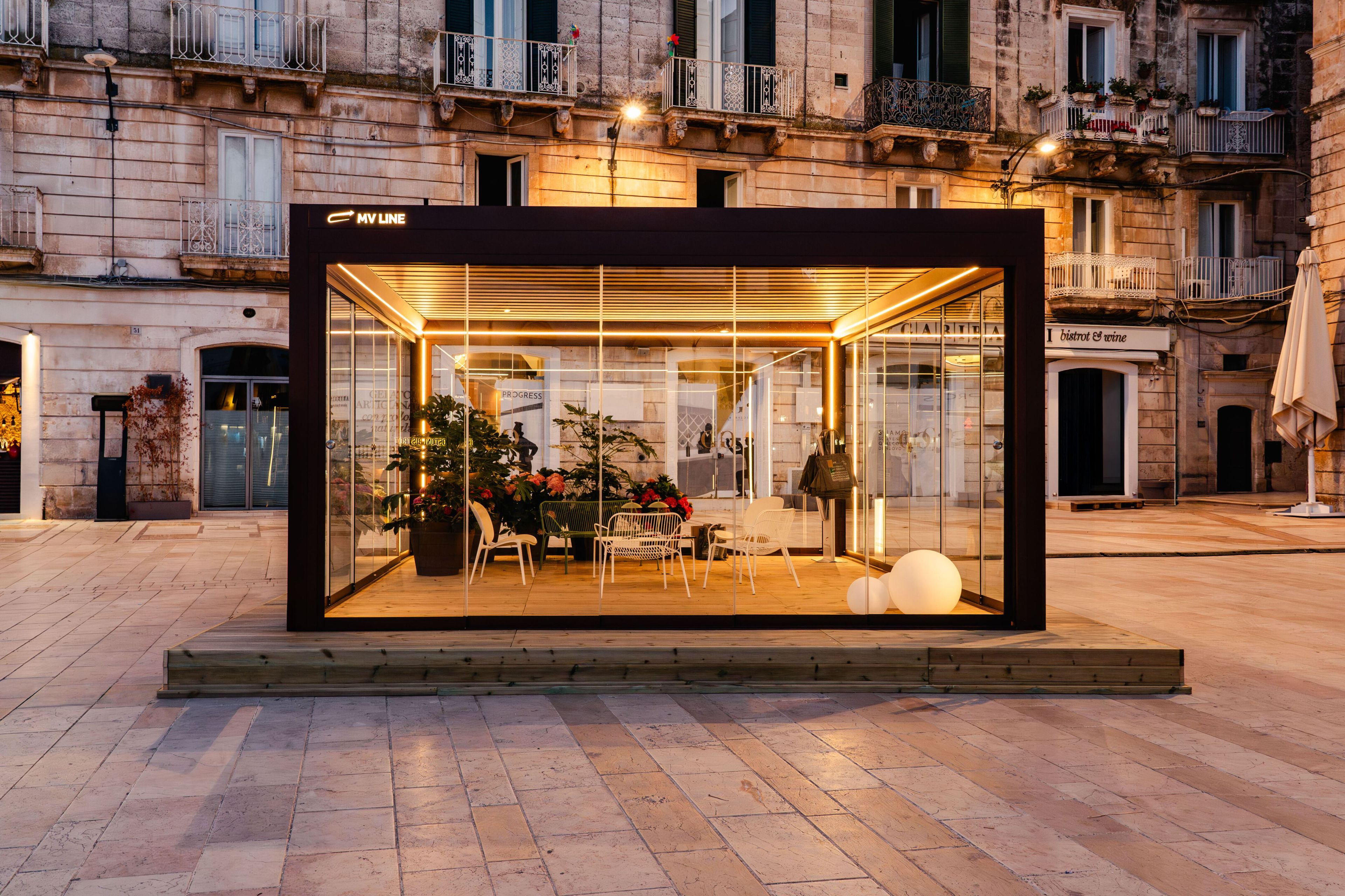 Раздвижные окна из алюминия и стекла Mv Line панорамное остекление / Экран ARCH-00118683 - Вид №5