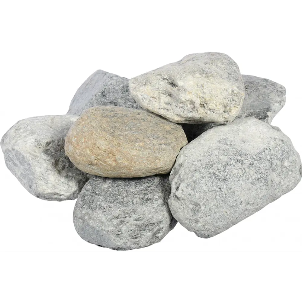 Камни для бани и сауны Талькохлорит обвалованный 70-120 мм 20 кг Santreyd STLM-2140751