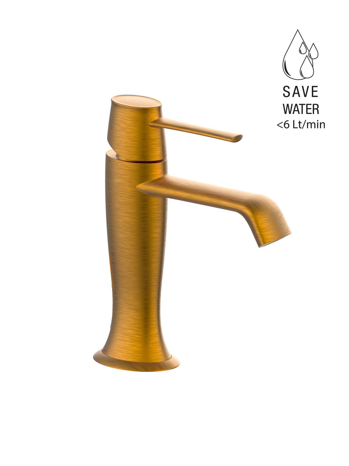 Однорычажный смеситель для раковины без слива Rubinetterie Frattini Delizia ARCH-00125915 - Вид №7