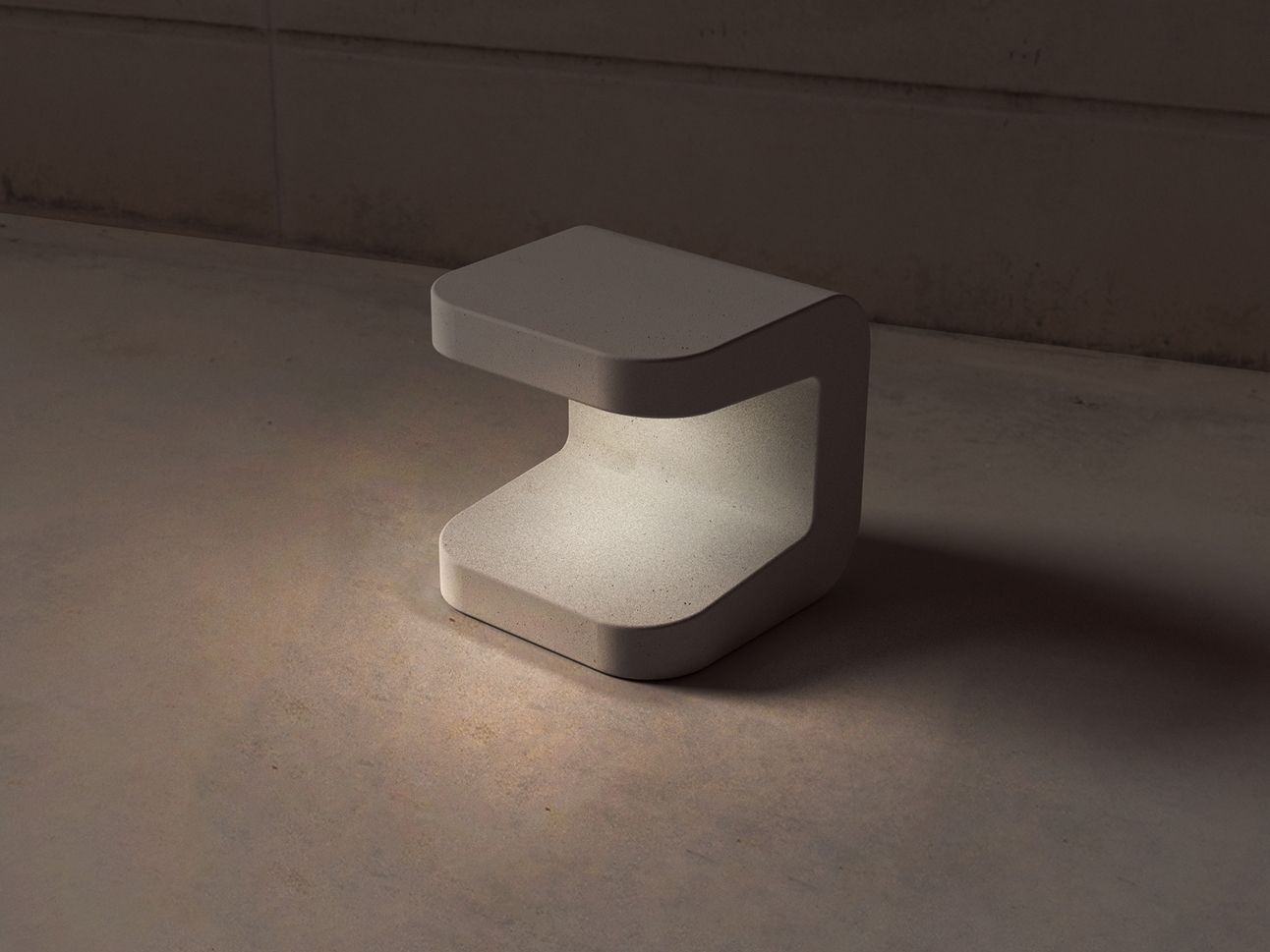 Яркий бетонный столбик SIT Flow ARCH-00062379 - Вид №1