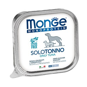 ПР0036655*24 Корм для собак Dog Monoproteico Solo паштет из тунца конс. 150г (упаковка - 24 шт) Monge