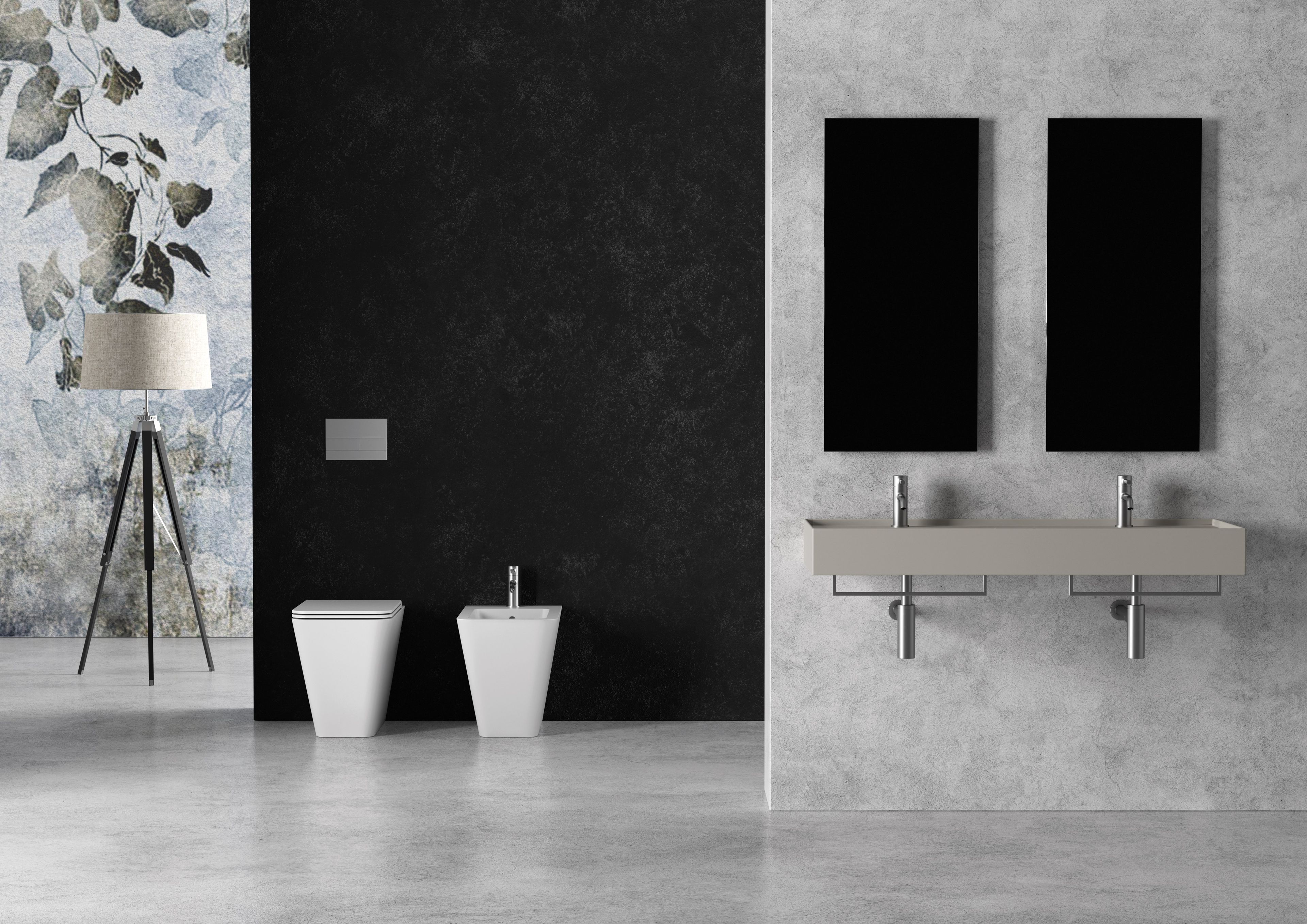 Напольное керамическое биде с переливом Alice Ceramica HIDE ARCH-00111180 - Вид №4