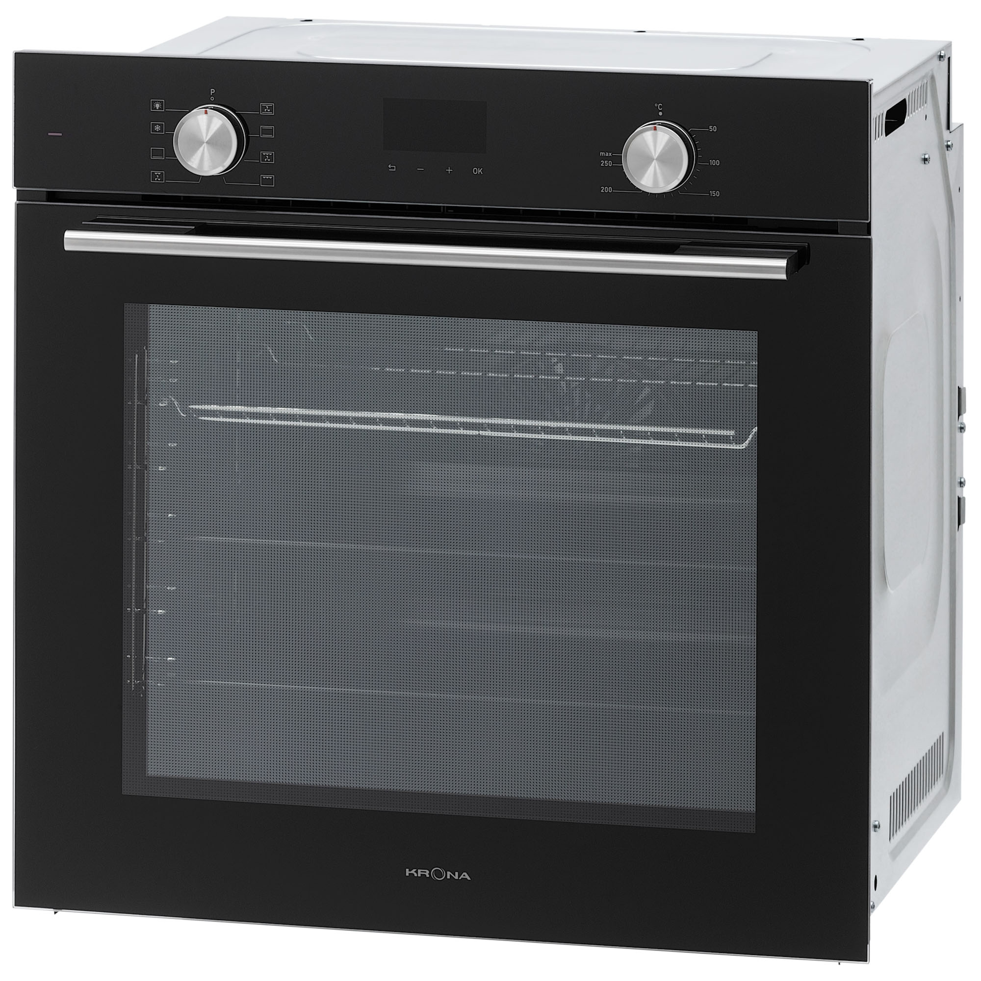 9956895 Электрический духовой шкаф KRONA KUMMEL 60 BL черный KRONA1 STDN-0088434 - Вид №1