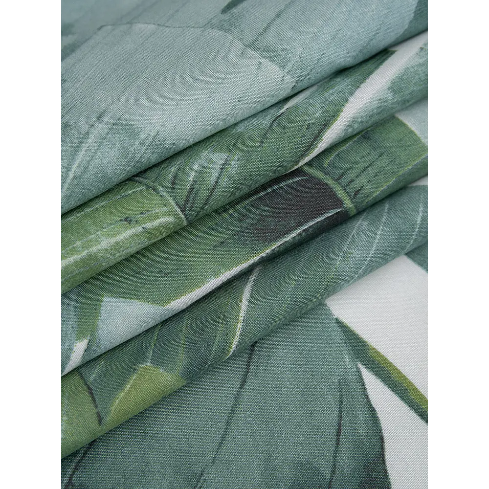 Комплект постельного белья Amore Mio Спиннеу евро полисатин зеленый STLM-2116104 - Вид №7