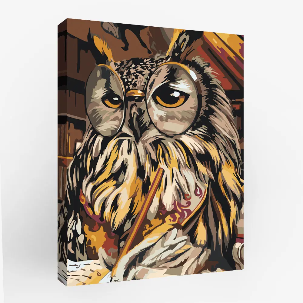 Картина по номерам Мисс Мудрость 40х50 см FBRUSH STLM-2015734 - Вид №1