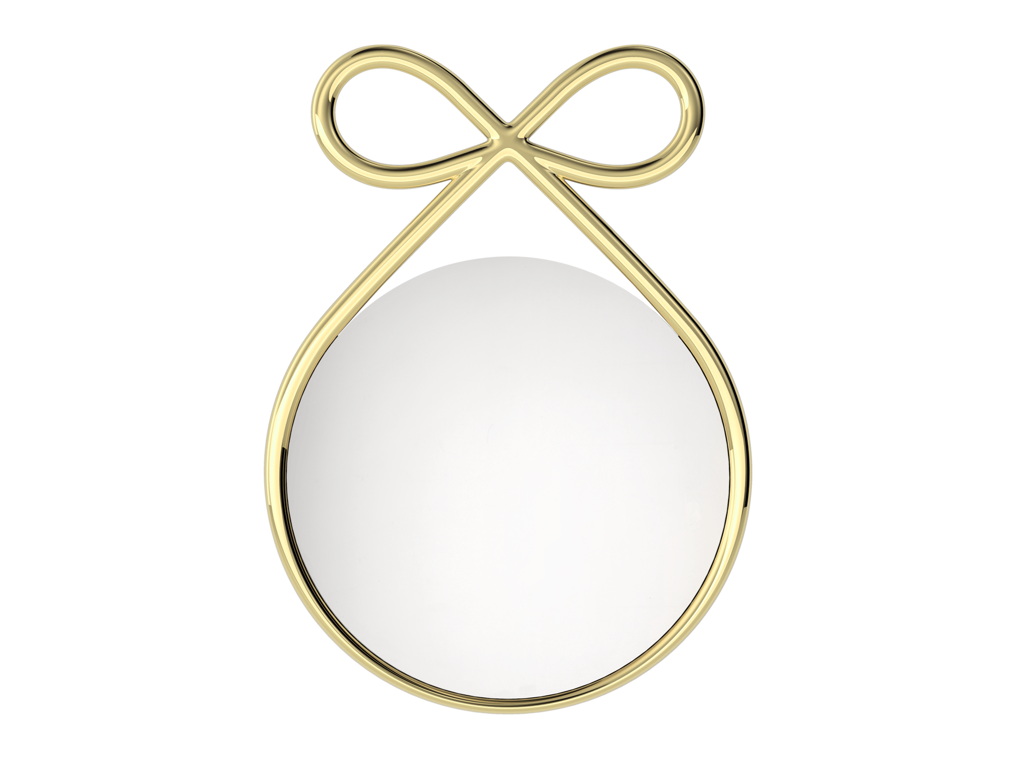 Настенное круглое зеркало из полипропилена Qeeboo Лента ARCH-00119182 - Вид №3