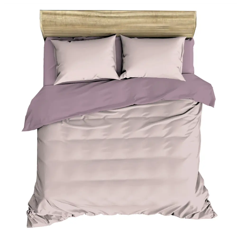 Santreyd Minimalism 471 — комплект постельного белья из полисатина в нежном бежево-розовом оттенке 89397781 STLM-1445791 - Вид №2