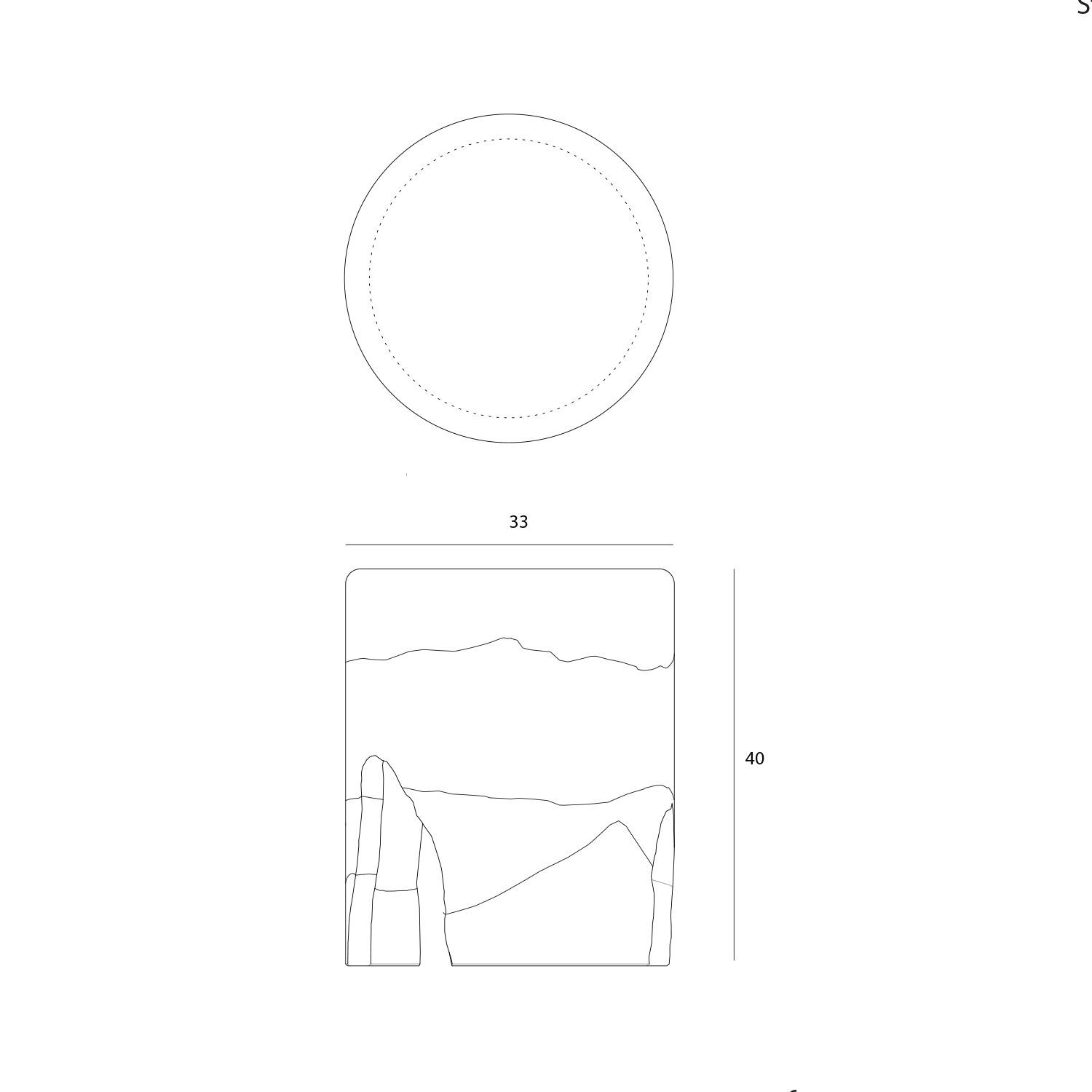 Бетонный стул URBI et ORBI Medius Terra ARCH-00110010 - Вид №6