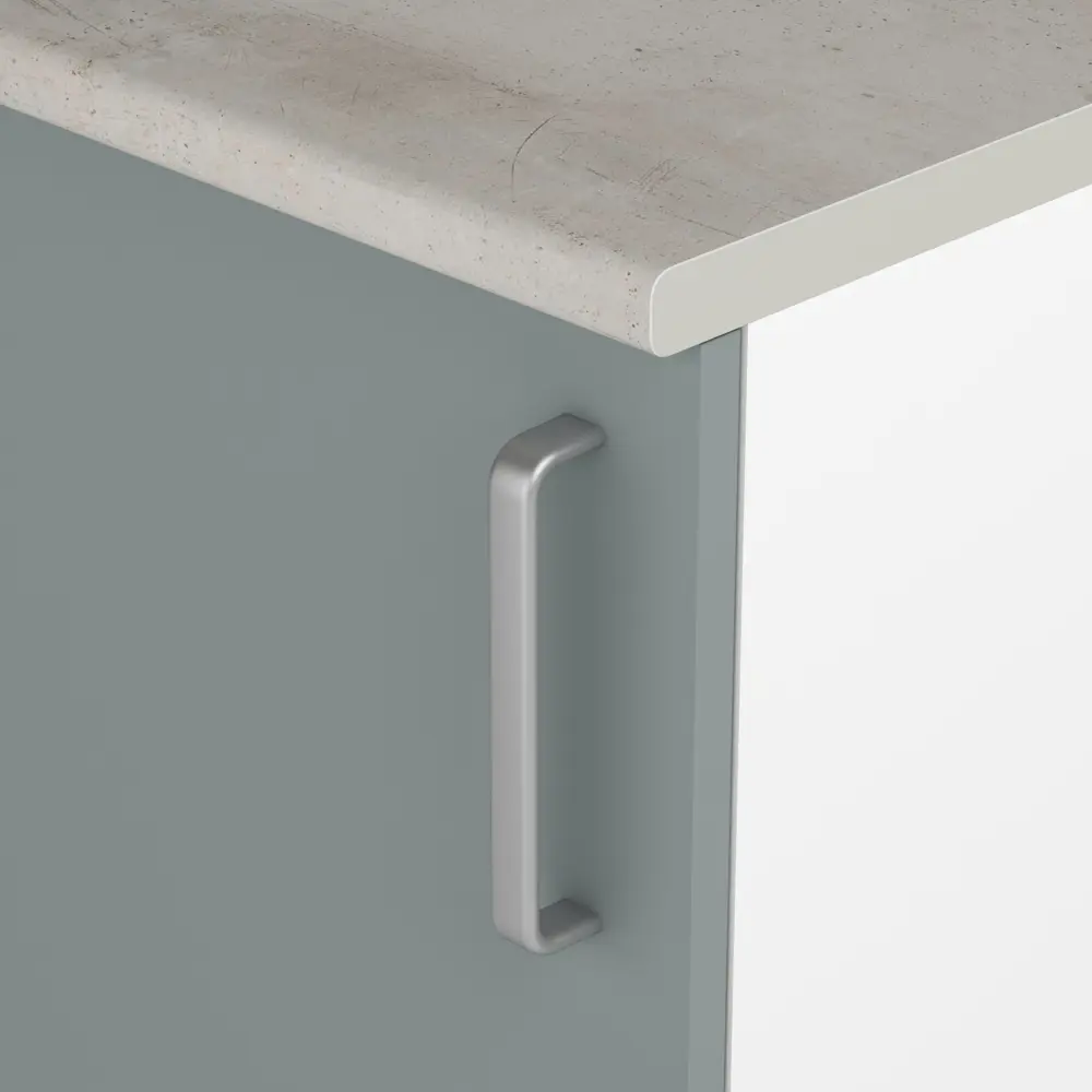 Santreyd Неман - напольный кухонный шкаф с полкой, зеленый матовый 86578422 STLM-0070191 - Вид №6