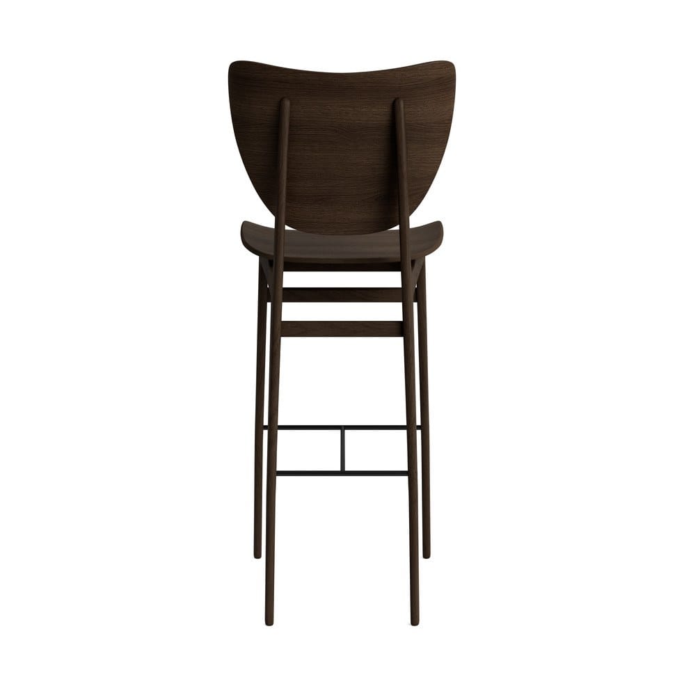 Высокий дубовый стул с подставкой для ног NORR11 ELEPHANT BAR ARCH-00069420 - Вид №3